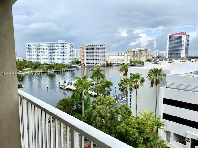 1965 S Ocean Dr Unit 5B, Hallandale Beach, FL 33009 - water view featuring nearby urban area
