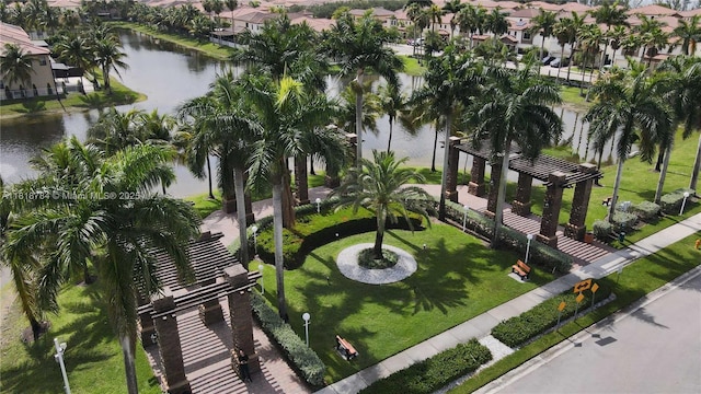 8885 NW 100th Pl, Doral, FL 33178 - aerial overview of property's location featuring a large body of water and nearby suburban area