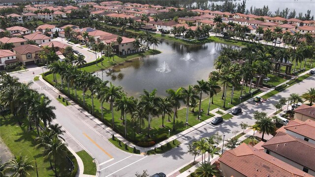 8885 NW 100th Pl, Doral, FL 33178 - aerial view of residential area with a large body of water