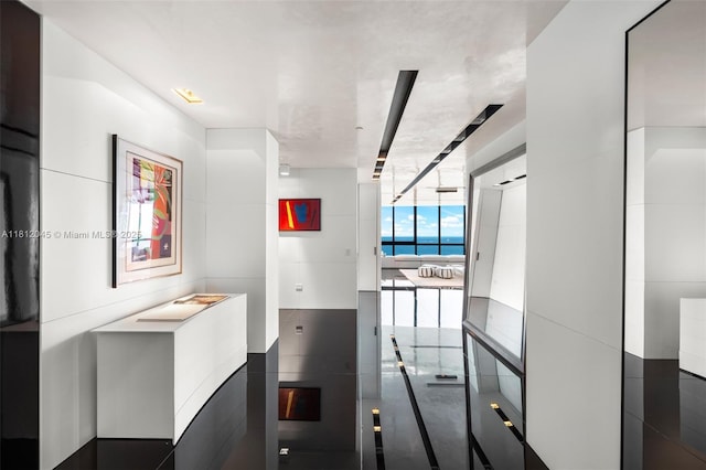 100 S Pointe Dr Unit 3003, Miami Beach, FL 33139 - corridor with expansive windows