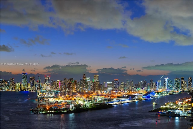 100 S Pointe Dr Unit 3003, Miami Beach, FL 33139 - view of city skyline with a large body of water