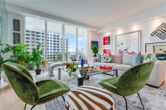 901 Brickell Key Blvd Unit 2602, Miami, FL 33131 - view of living room