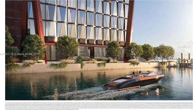 710 NE 29th St Unit 3901, Miami, FL 33137 - dock featuring a water view