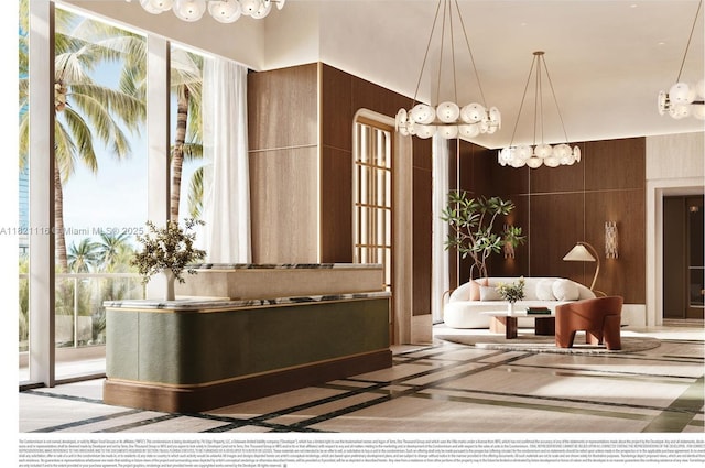 710 NE 29th St Unit 3901, Miami, FL 33137 - common area featuring wooden walls