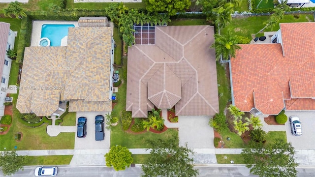 1925 NW 167th Ter, Pembroke Pines, FL 33028 - aerial view of a pool