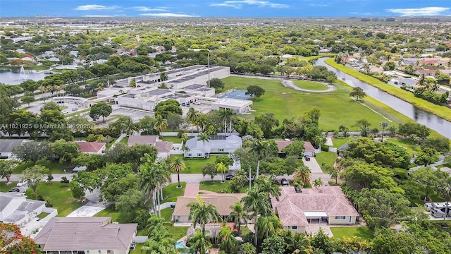 14821 SW 148th St Cir, Miami, FL 33196 - aerial view of property and surrounding area featuring a large body of water and nearby suburban area
