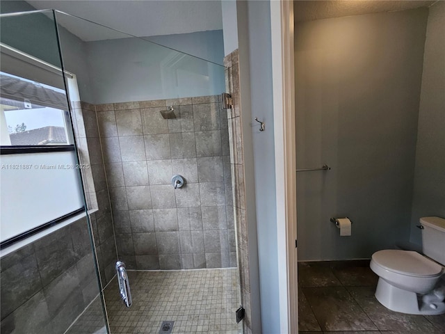 3238 W 96th Pl, Hialeah, FL 33018 - bathroom featuring a stall shower and tile patterned flooring