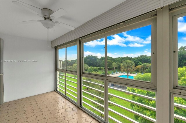 2504 Antigua Ter Unit L4, Coconut Creek, FL 33066 - view of unfurnished sunroom