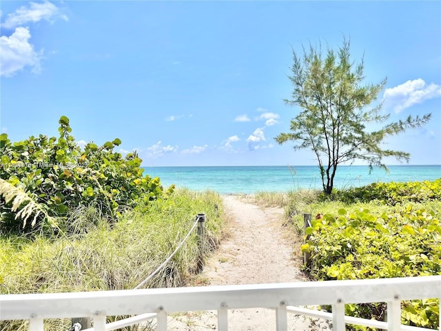 1936 S Ocean Dr Unit 7C, Hallandale Beach, FL 33009 - water view featuring local beach