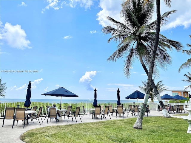 1936 S Ocean Dr Unit 7C, Hallandale Beach, FL 33009 - view of community with a water view
