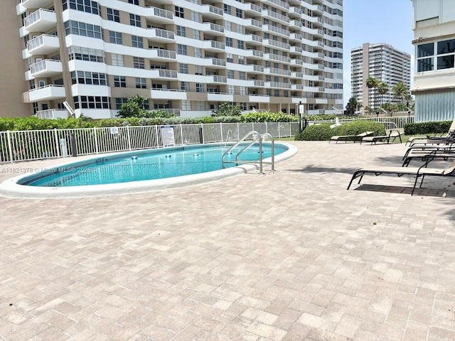 1936 S Ocean Dr Unit 7C, Hallandale Beach, FL 33009 - community pool with a patio