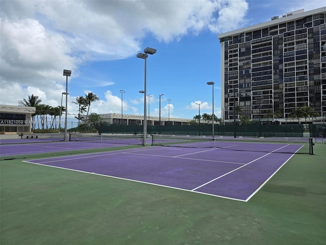 1901 Brickell Ave Unit B1508, Miami, FL 33129 - view of tennis court with community basketball court