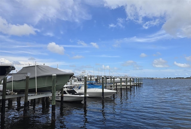 1901 Brickell Ave Unit B1508, Miami, FL 33129 - dock area featuring a water view and boat lift