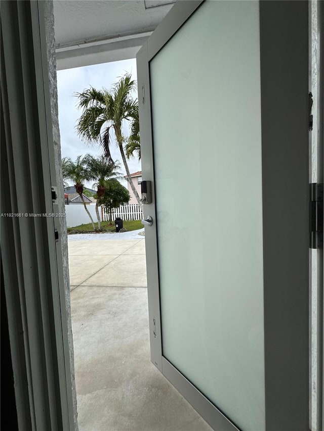 12923 SW 207th Ter, Miami, FL 33177 - entryway with concrete floors