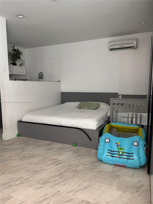 12923 SW 207th Ter, Miami, FL 33177 - bedroom with a wall mounted air conditioner
