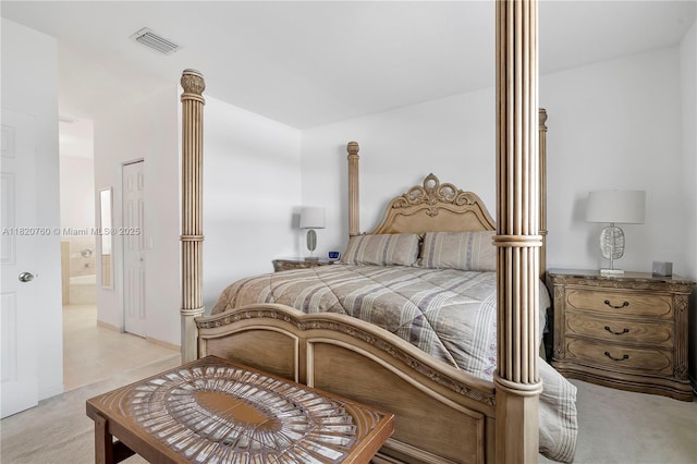 16132 SW 147th Ln, Miami, FL 33196 - bedroom featuring light colored carpet and ensuite bath