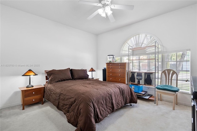 16132 SW 147th Ln, Miami, FL 33196 - bedroom with carpet floors and a ceiling fan