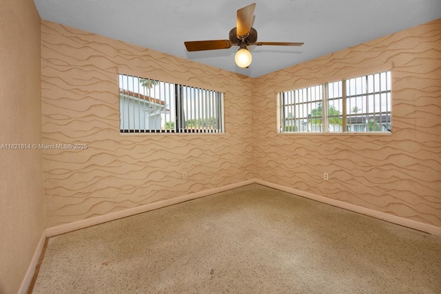 5025 SW 90th Ct, Miami, FL 33165 - unfurnished room featuring baseboards and ceiling fan