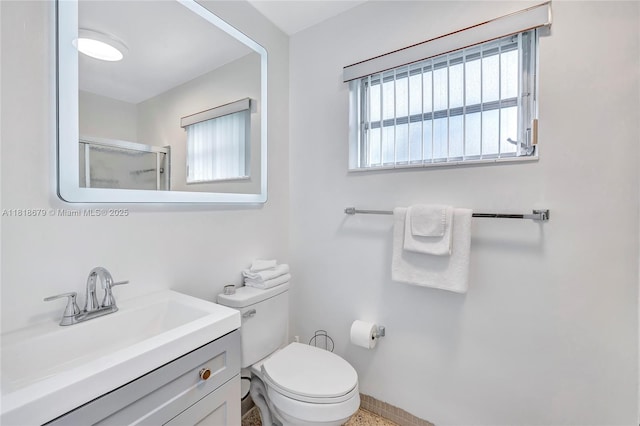 6736 Orchid Dr, Miami Lakes, FL 33014 - full bath with a shower with shower door and vanity