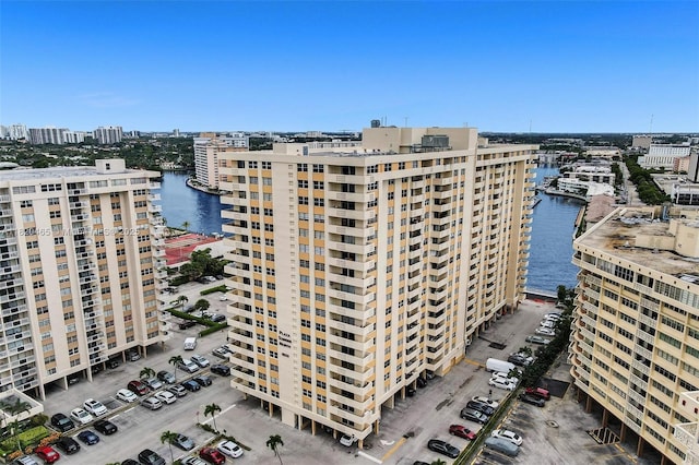 1833 S Ocean Dr Unit 1402, Hallandale Beach, FL 33009 - view of property featuring a water view and a view of city