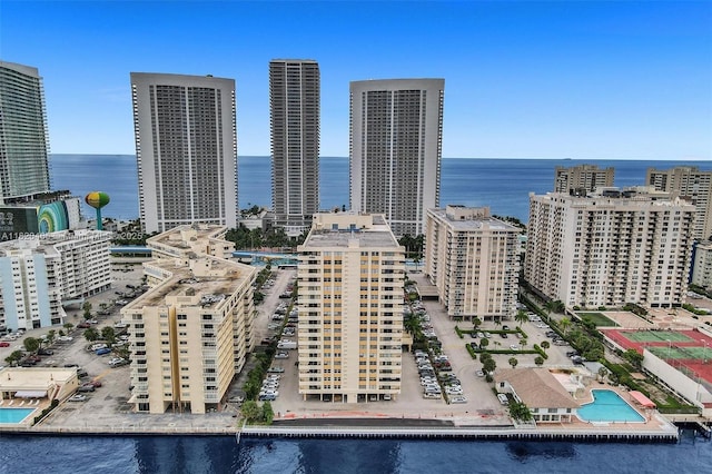 1833 S Ocean Dr Unit 1402, Hallandale Beach, FL 33009 - view of urban area featuring a large body of water