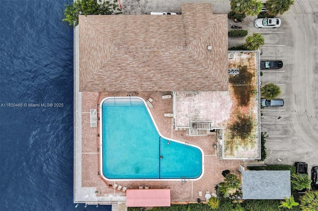 1833 S Ocean Dr Unit 1402, Hallandale Beach, FL 33009 - bird's eye view of a pool area