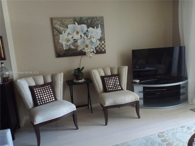 1904 S Ocean Dr Unit 405, Hallandale Beach, FL 33009 - living area featuring wood finished floors