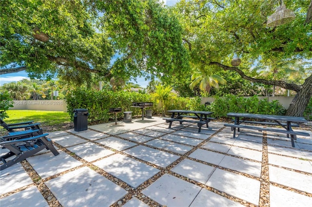511 Ives Dairy Rd Unit 104-6, Miami, FL 33179 - view of patio / terrace featuring outdoor dining area