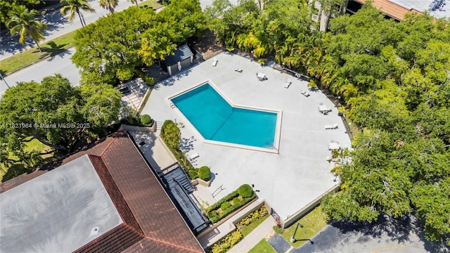 511 Ives Dairy Rd Unit 104-6, Miami, FL 33179 - aerial view of a pool