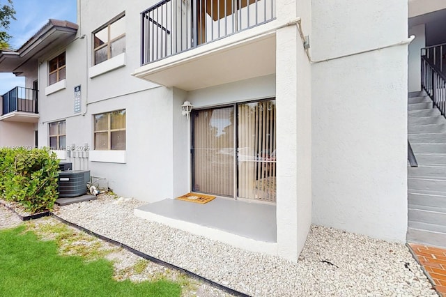 7180 NW 179th St Unit 105, Hialeah, FL 33015 - view of patio featuring stairway