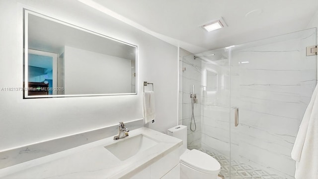 7180 NW 179th St Unit 105, Hialeah, FL 33015 - full bathroom with a marble finish shower and vanity