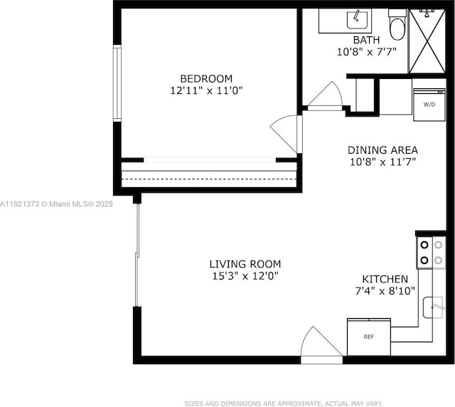7180 NW 179th St Unit 105, Hialeah, FL 33015 - view of room layout