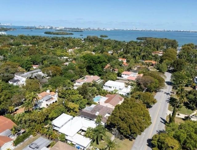 531 NE 55th Ter, Miami, FL 33137 - aerial perspective of suburban area featuring a large body of water