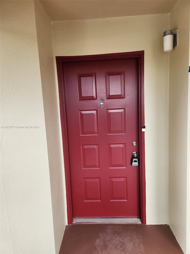 12755 SW 16th Ct Unit 201B, Pembroke Pines, FL 33027 - property entrance with stucco siding