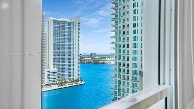 801 Brickell Key Blvd Unit 2210, Miami, FL 33131 - water view featuring nearby urban area