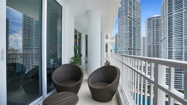 801 Brickell Key Blvd Unit 2210, Miami, FL 33131 - view of balcony