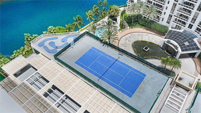 801 Brickell Key Blvd Unit 2210, Miami, FL 33131 - bird's eye view of a large body of water