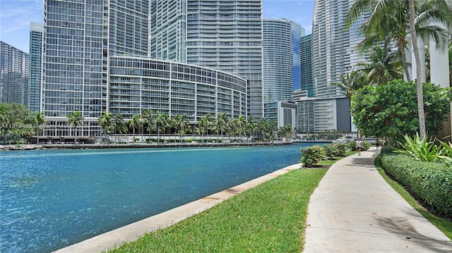 801 Brickell Key Blvd Unit 2210, Miami, FL 33131 - view of pool with a view of city