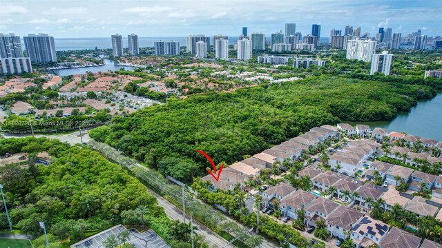 21235 NE 33rd Ave, Aventura, FL 33180 - bird's eye view of city skyline and a large body of water