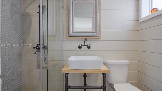 2305 SW 19th Ter, Miami, FL 33145 - bathroom with toilet and a stall shower