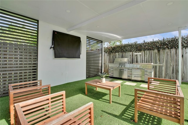 2305 SW 19th Ter, Miami, FL 33145 - view of patio / terrace featuring a grill