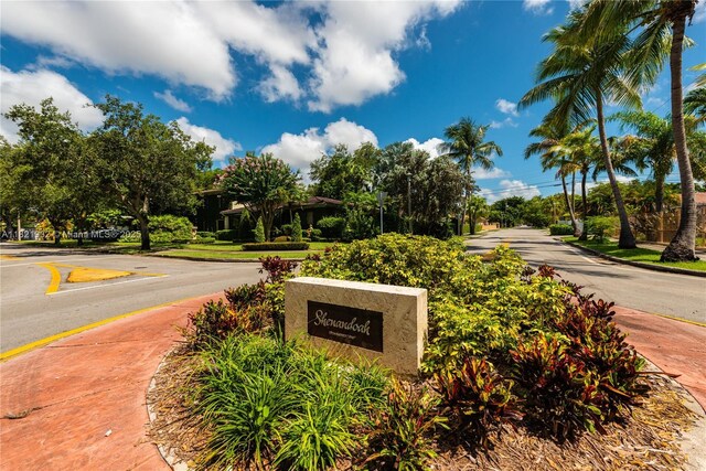 2305 SW 19th Ter, Miami, FL 33145 - view of asphalt road with curbs and sidewalks