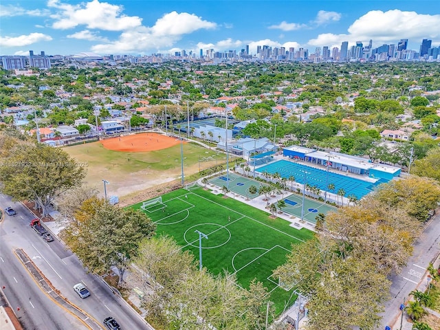 2305 SW 19th Ter, Miami, FL 33145 - drone / aerial view of skyline