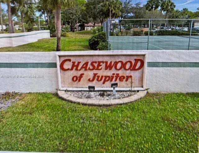 6447 Chasewood Dr Unit C, Jupiter, FL 33458 - view of community sign