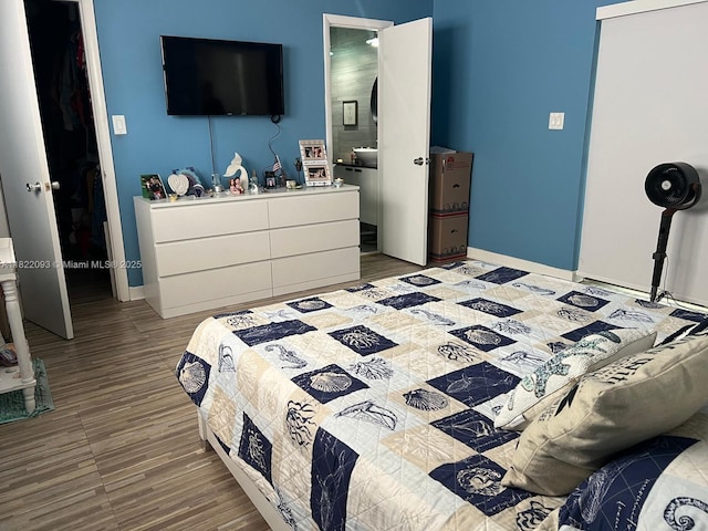 7110 SW 11th St, Pembroke Pines, FL 33023 - bedroom featuring wood finished floors