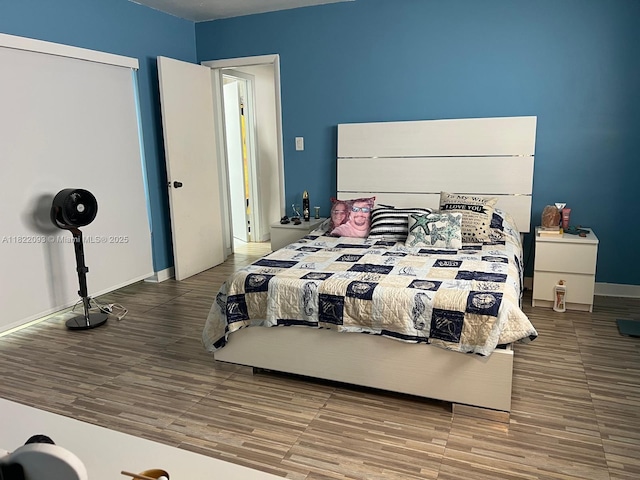 7110 SW 11th St, Pembroke Pines, FL 33023 - bedroom with wood finished floors