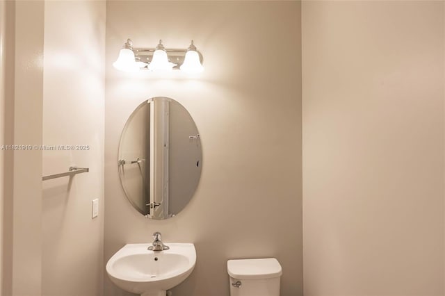 3809 Aspen Leaf Dr, Boynton Beach, FL 33436 - half bathroom with a sink and toilet
