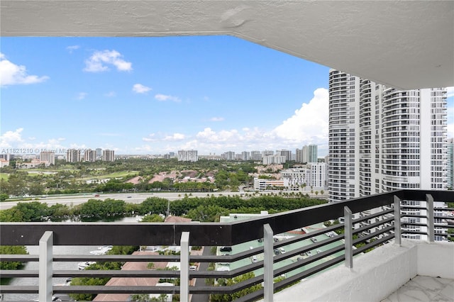 3530 Mystic Pointe Dr Unit 2108, Aventura, FL 33180 - balcony with a city view