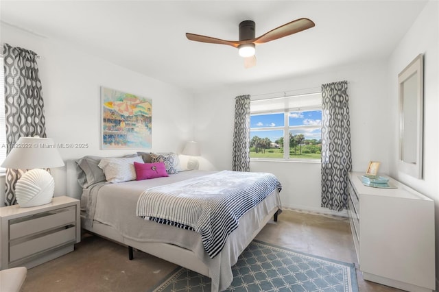 3001 Holiday Springs Blvd Unit 201, Margate, FL 33063 - bedroom with a ceiling fan
