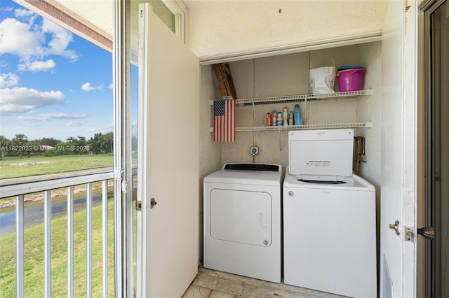 3001 Holiday Springs Blvd Unit 201, Margate, FL 33063 - laundry area featuring separate washer and dryer